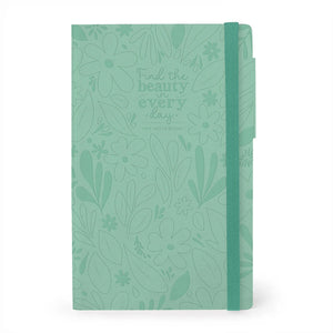 Legami - Notizbuch mit leeren Seiten und monochromem Softcover - Botanischer Garten - Mein Notizbuch