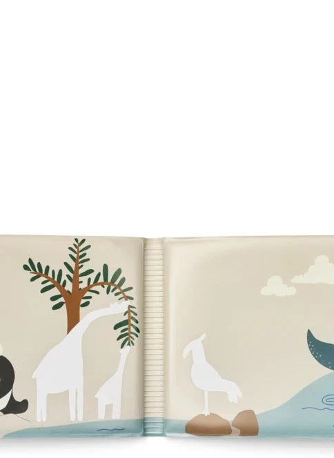 Liewood - Waylon's Bath Book | Klasik Hayvanlar / Sandy