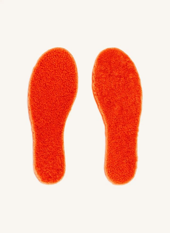 ILDA'S Schafe - Merinowolle und Korksohle | Orange