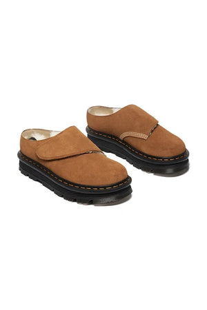 Dr. Martens ZebZag AnyWair Sıcak Astarlı Deri Mule Terlik
