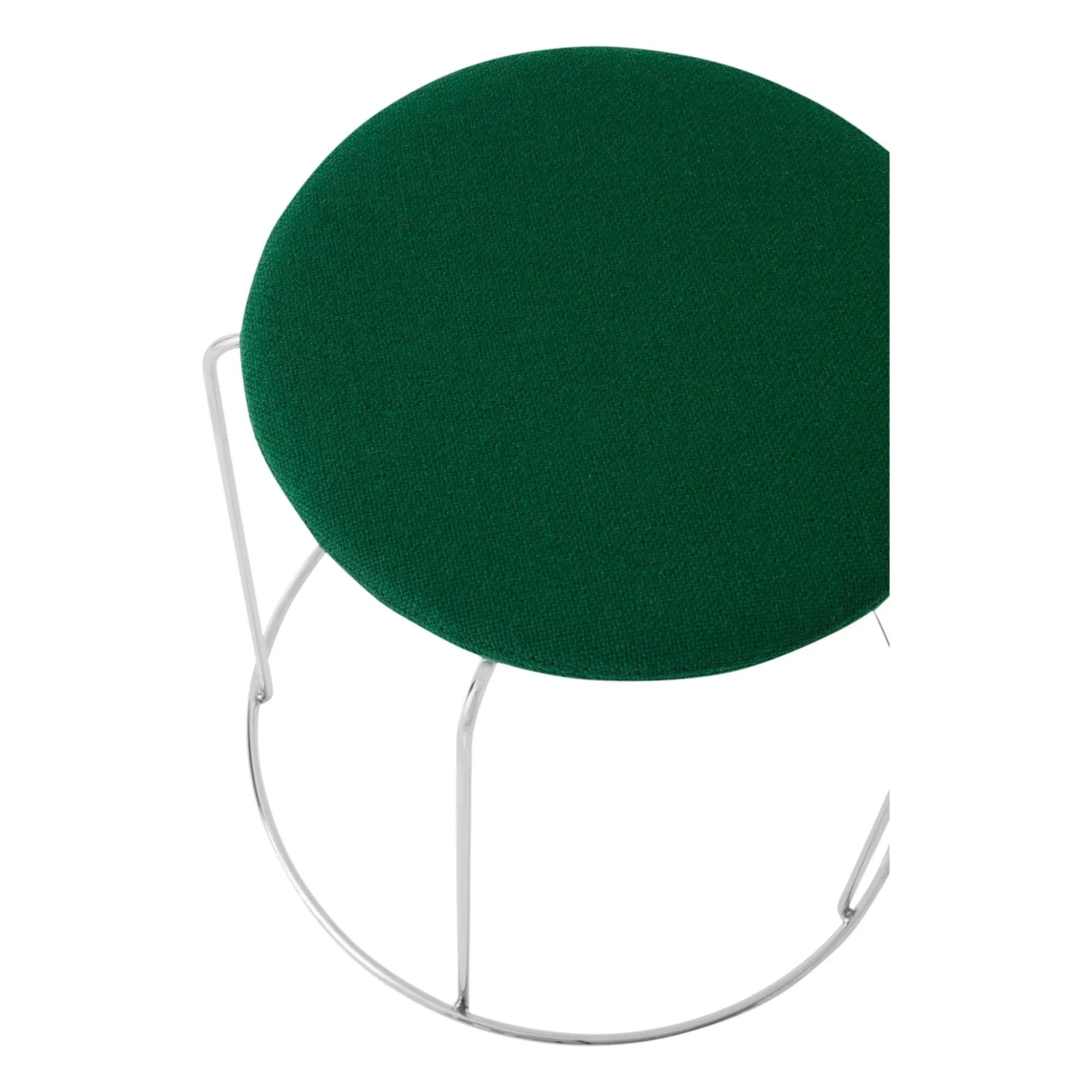 & Tradition - Verner Panton VP11 Hocker für den Sitz | Smaragdgrün