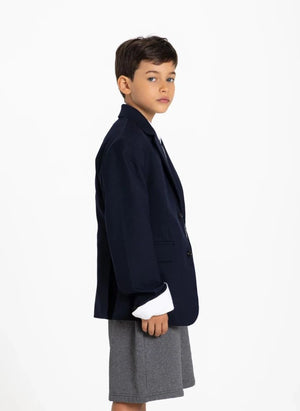 Smallable Kid - Oxford Jacket | Blau