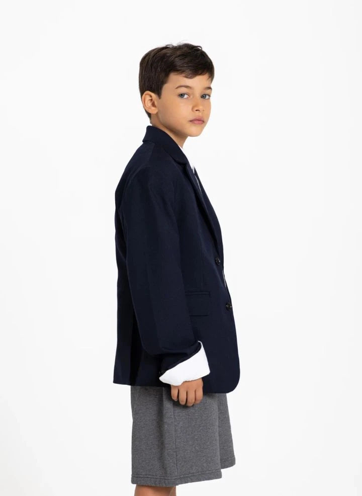 Smallable Kid - Oxford Jacket | Blau