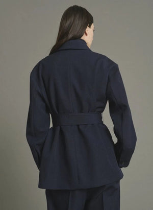 Soeur - Côme Wolle Jacke | Dunkelblau