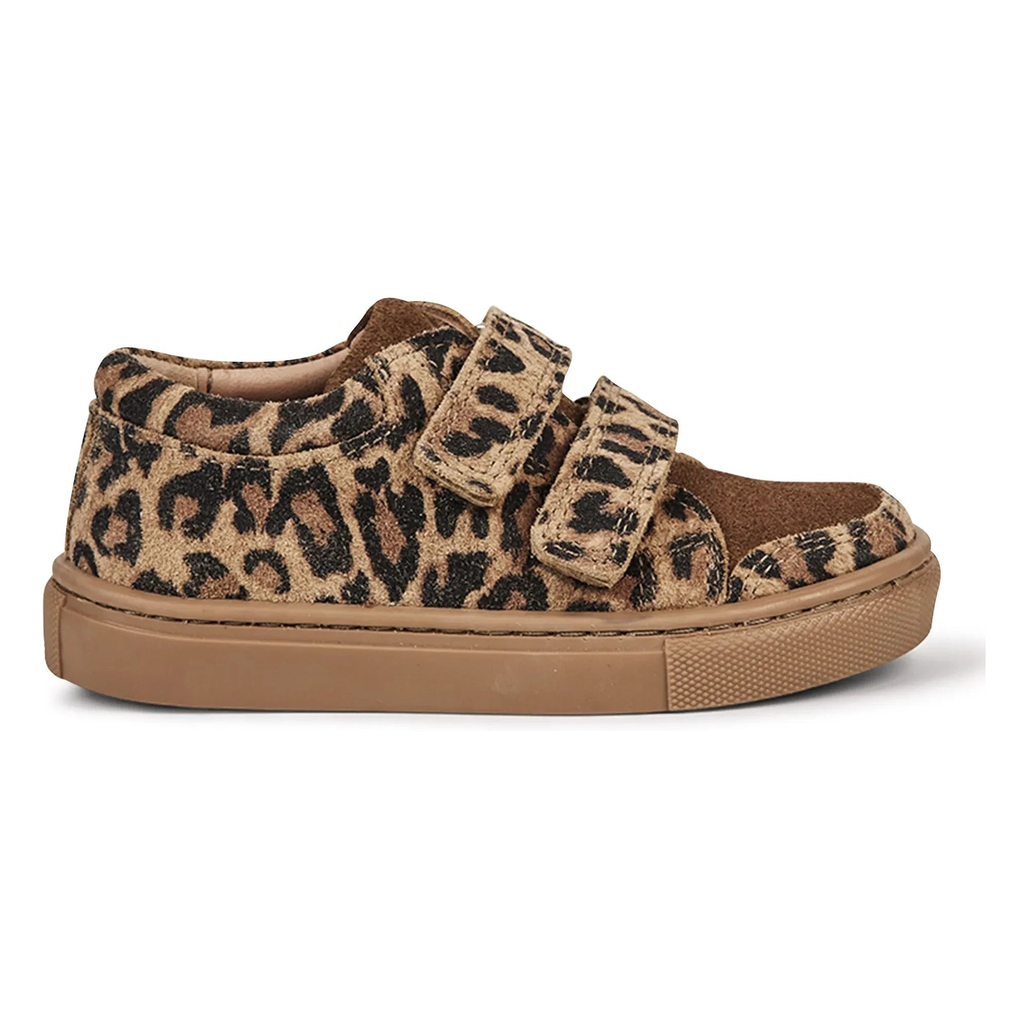 Petit Nord - Scratch Low Leopard Sneaker | Braun