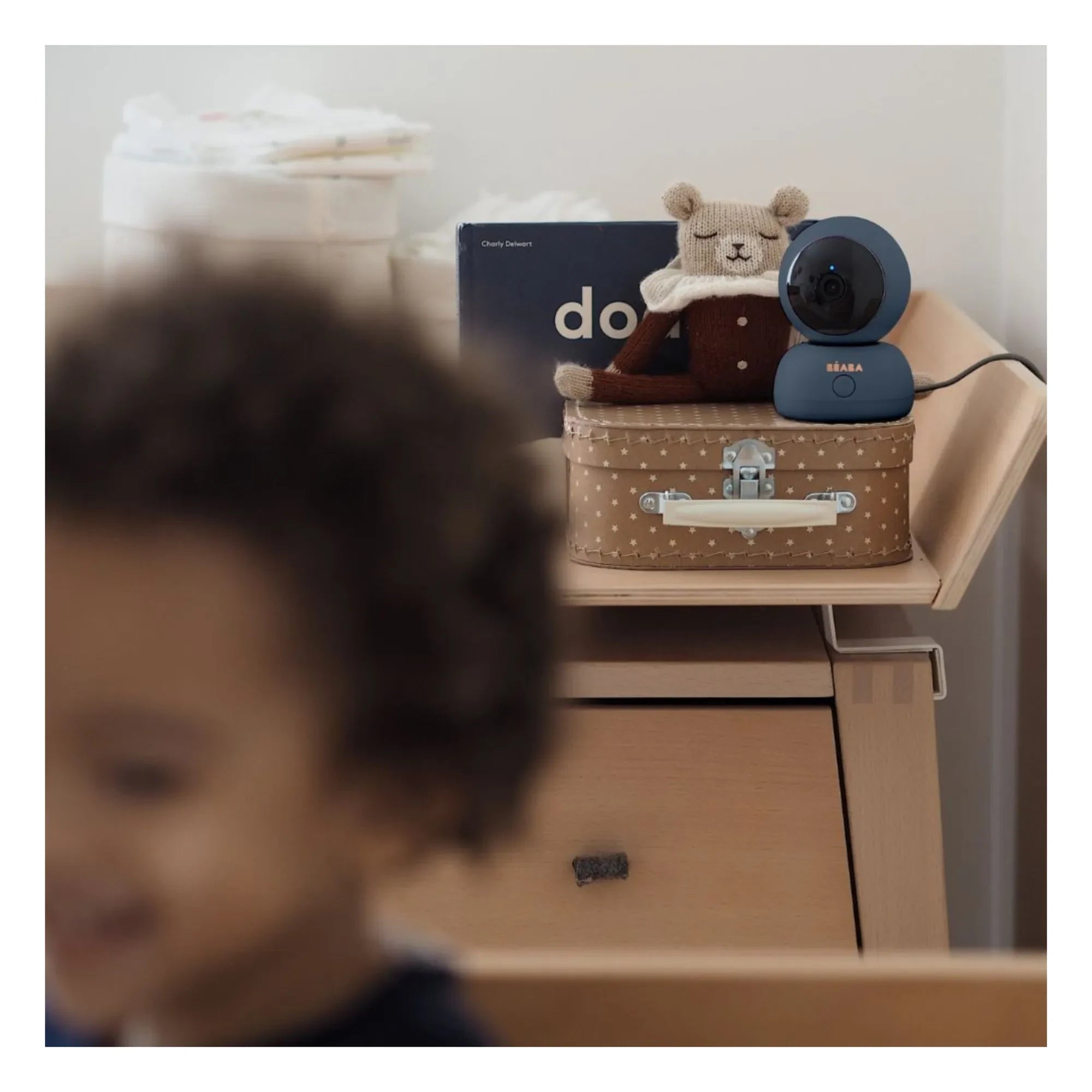 Béaba - Zen Premium Video-Babyphone | Nachtblau