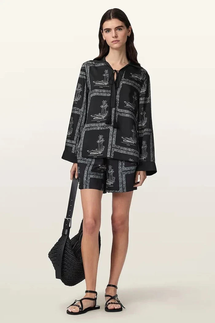 AllSaints kadın gömlek bluz LETTIE