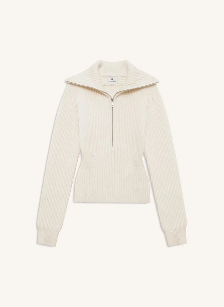 Anine Bing - Juni Wolle und Kaschmir Cardigan | Ecru
