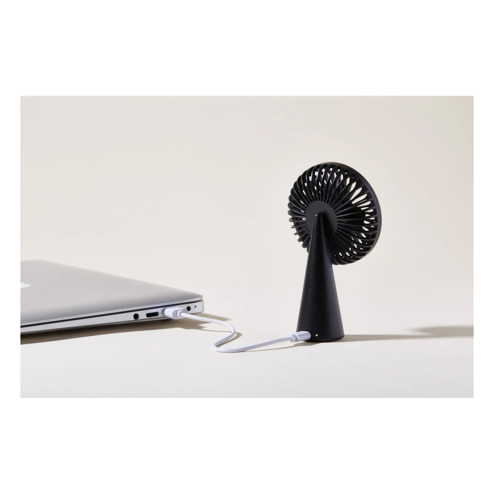 Lexon - Wino Mini Tragbarer Induktionsventilator | Schwarz