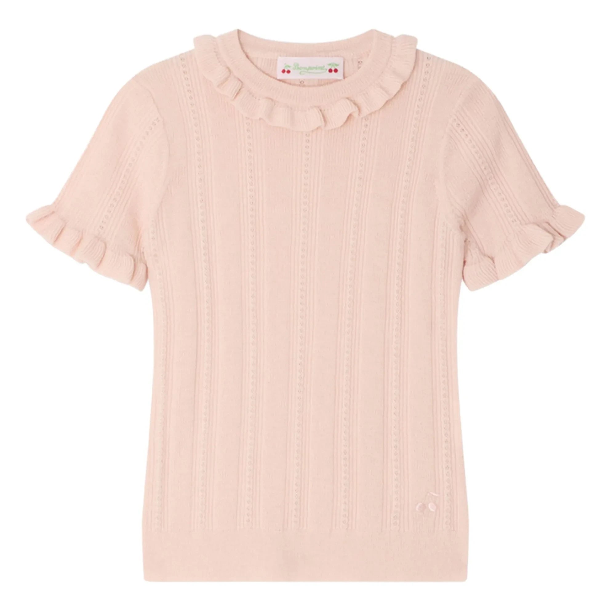 Bonpoint - Lucie Pullover aus Merinowolle | Puderrosa