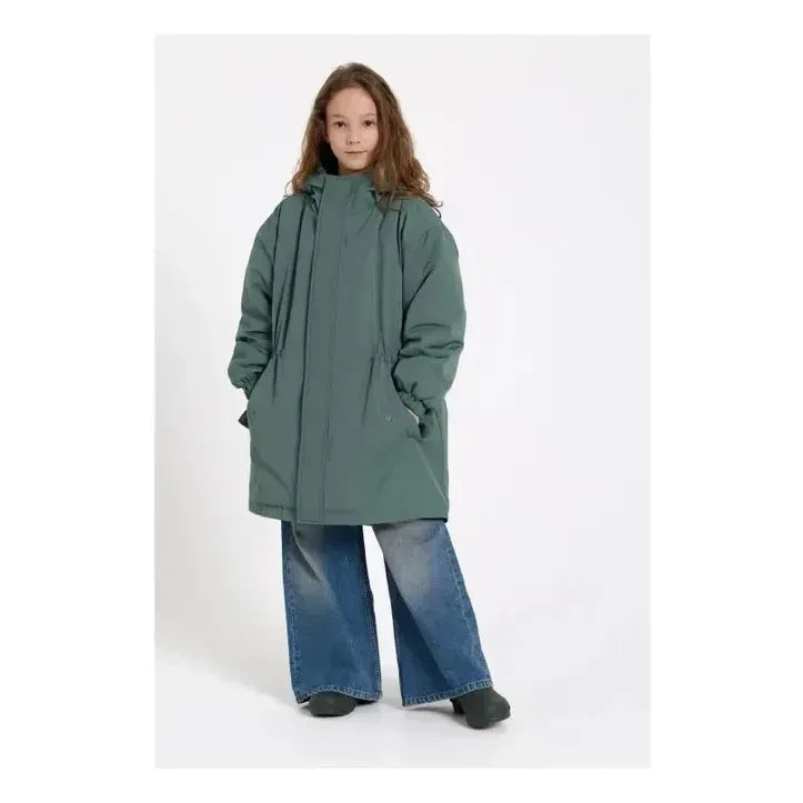 Kinderleicht - Fox Parka mit recyceltem Futter | Petrol