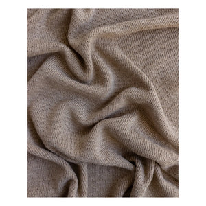 Hvid - Dora Merinowolldecke | Sand