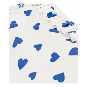 Petit Bateau - Cœurs Badeanzug | Weiß