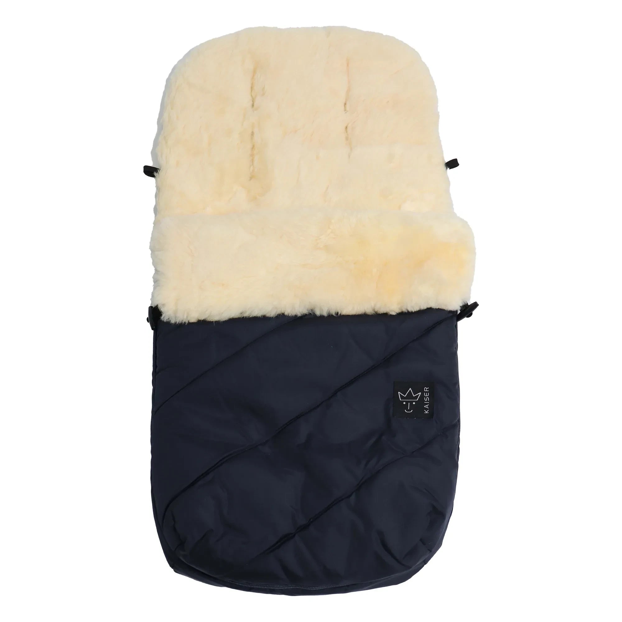 Kaiser - Hugo Lammfell Fußsack | Marineblau