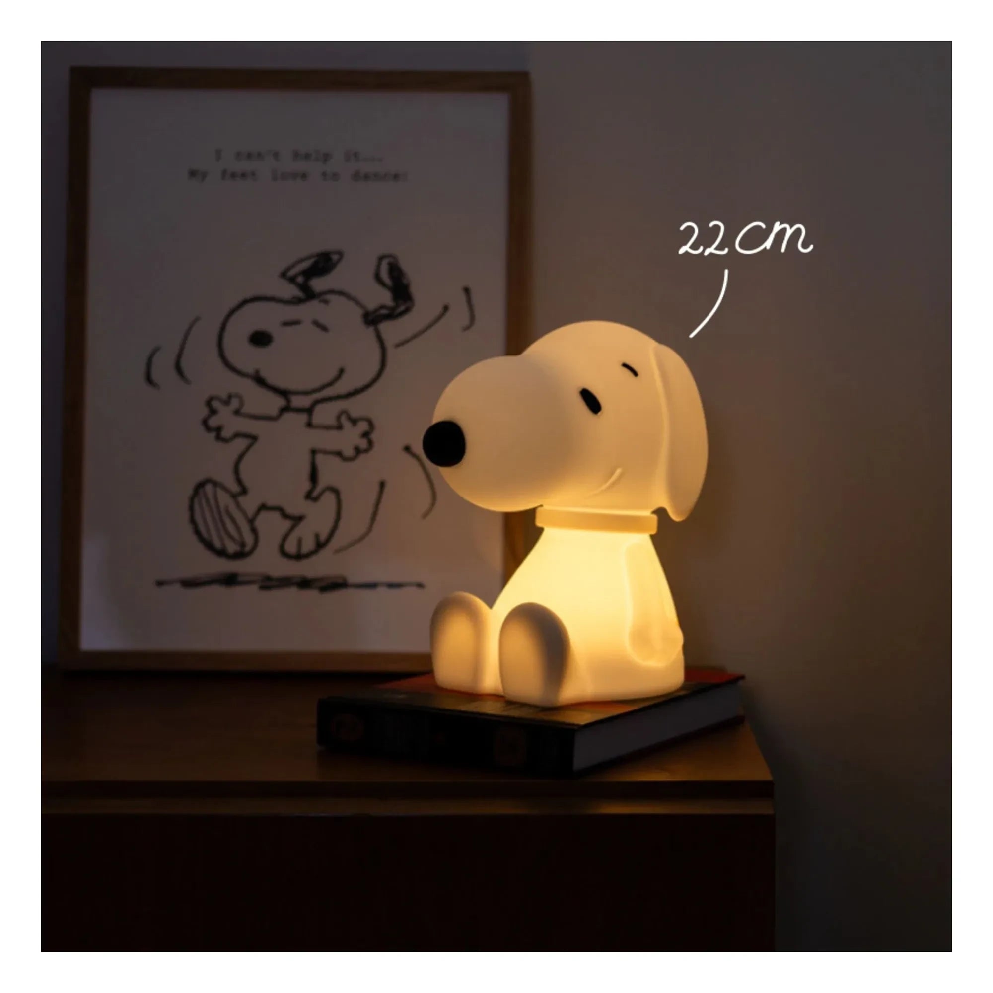 Mr Maria - Snoopy Nachtlicht | Weiß