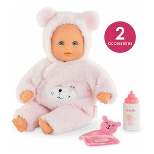 Corolle - Mein erstes Baby - Weichbär und Zubehör | Blassrosa