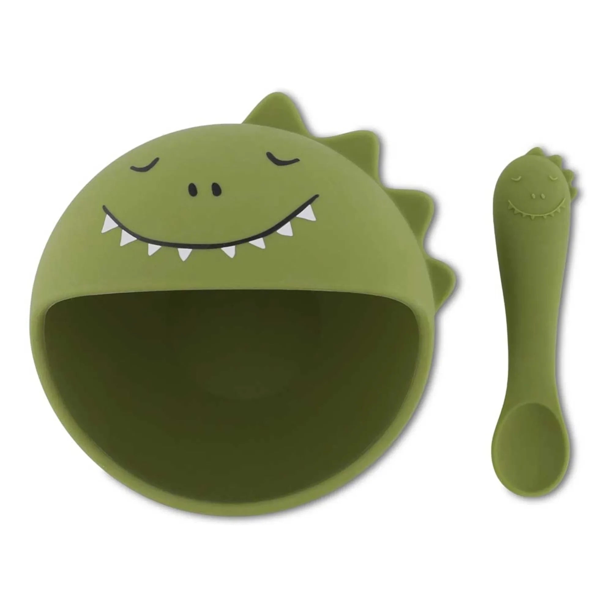 Trixie – Mr. Dino Babynahrungs-Set | Grün