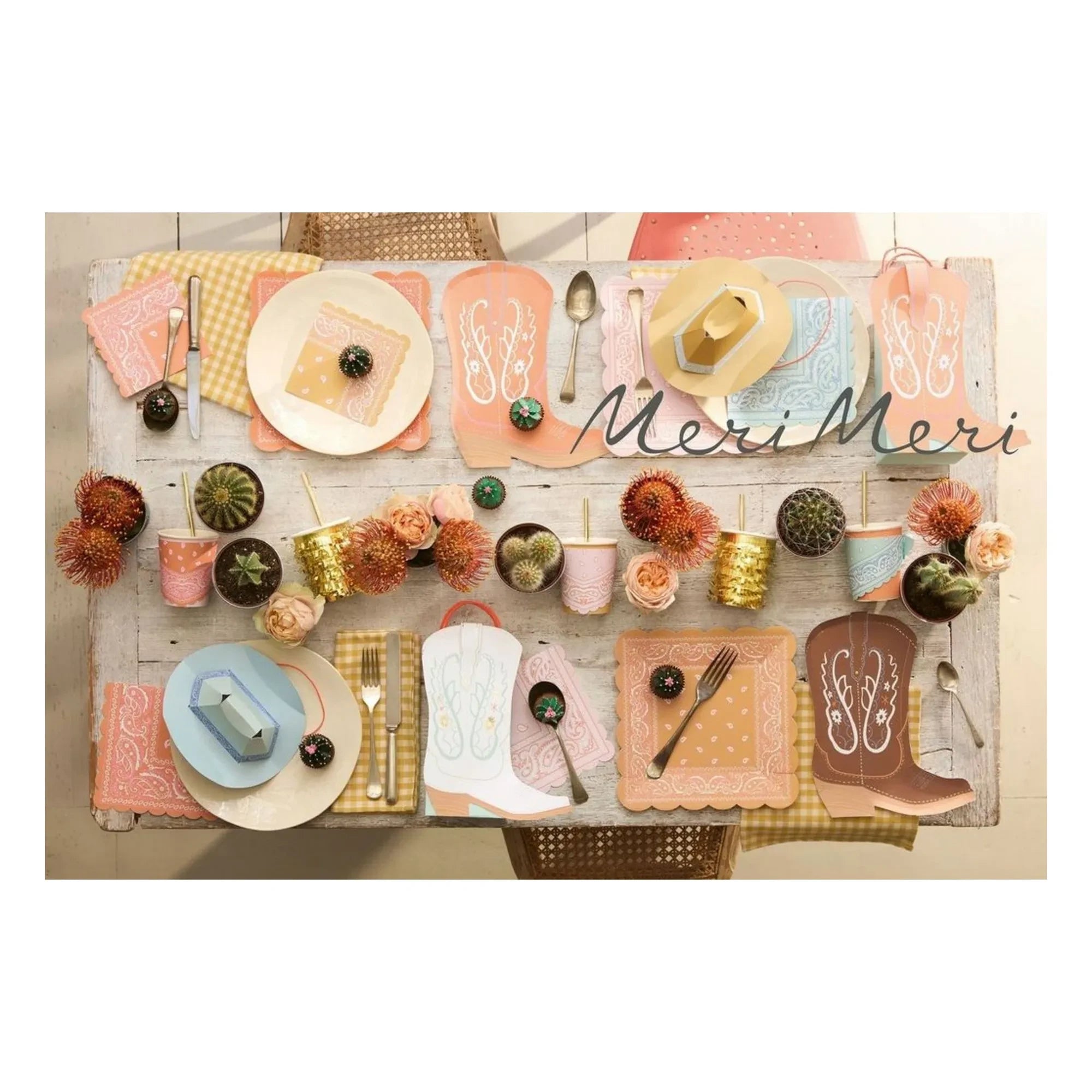 Meri Meri - Western-Geschenktüten - 8er-Set