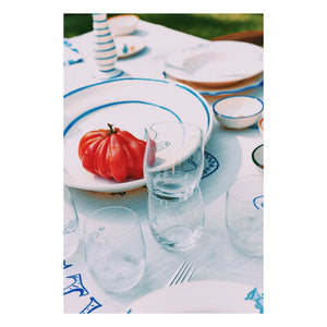 Anna + Nina - Sardinen-Glas | Blau