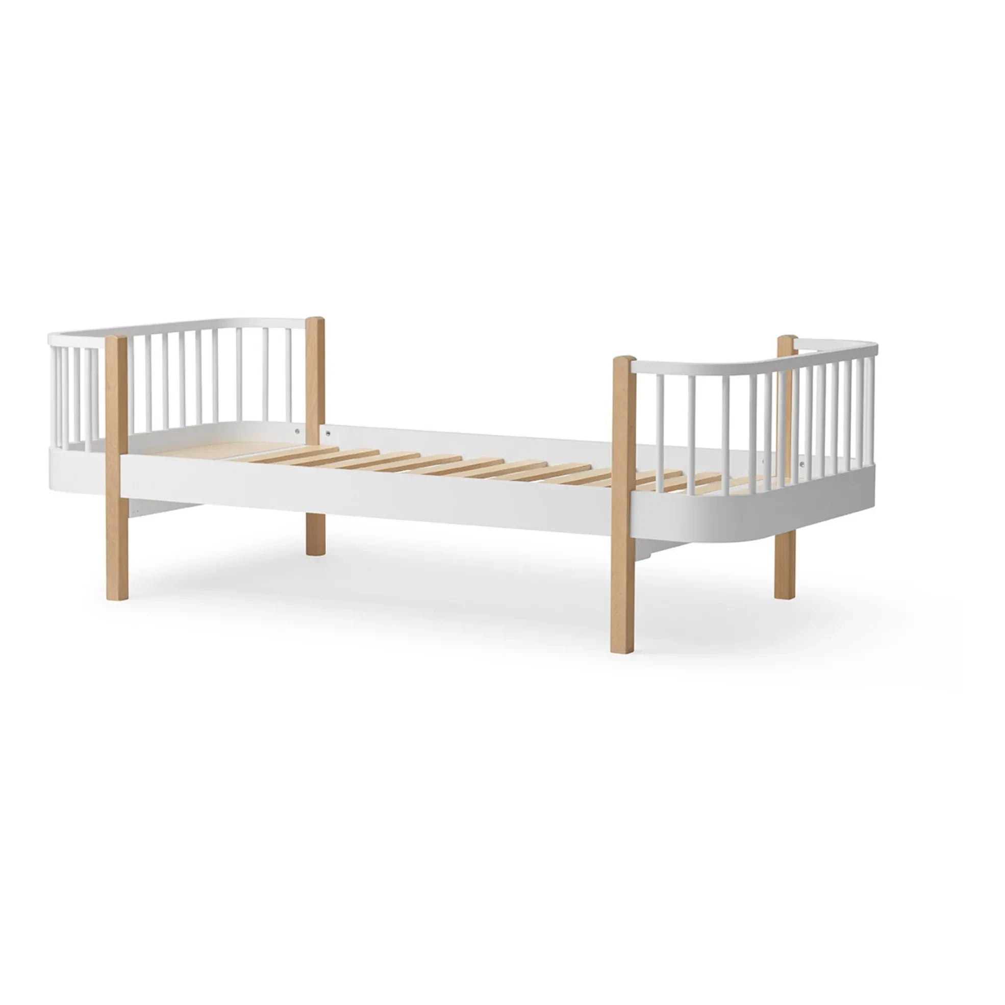 Oliver Furniture - Orijinal Ahşap Junior Yatak Dönüştürme Seti - 138 cm yüksekliğinde yüksek yatak için | Meşe