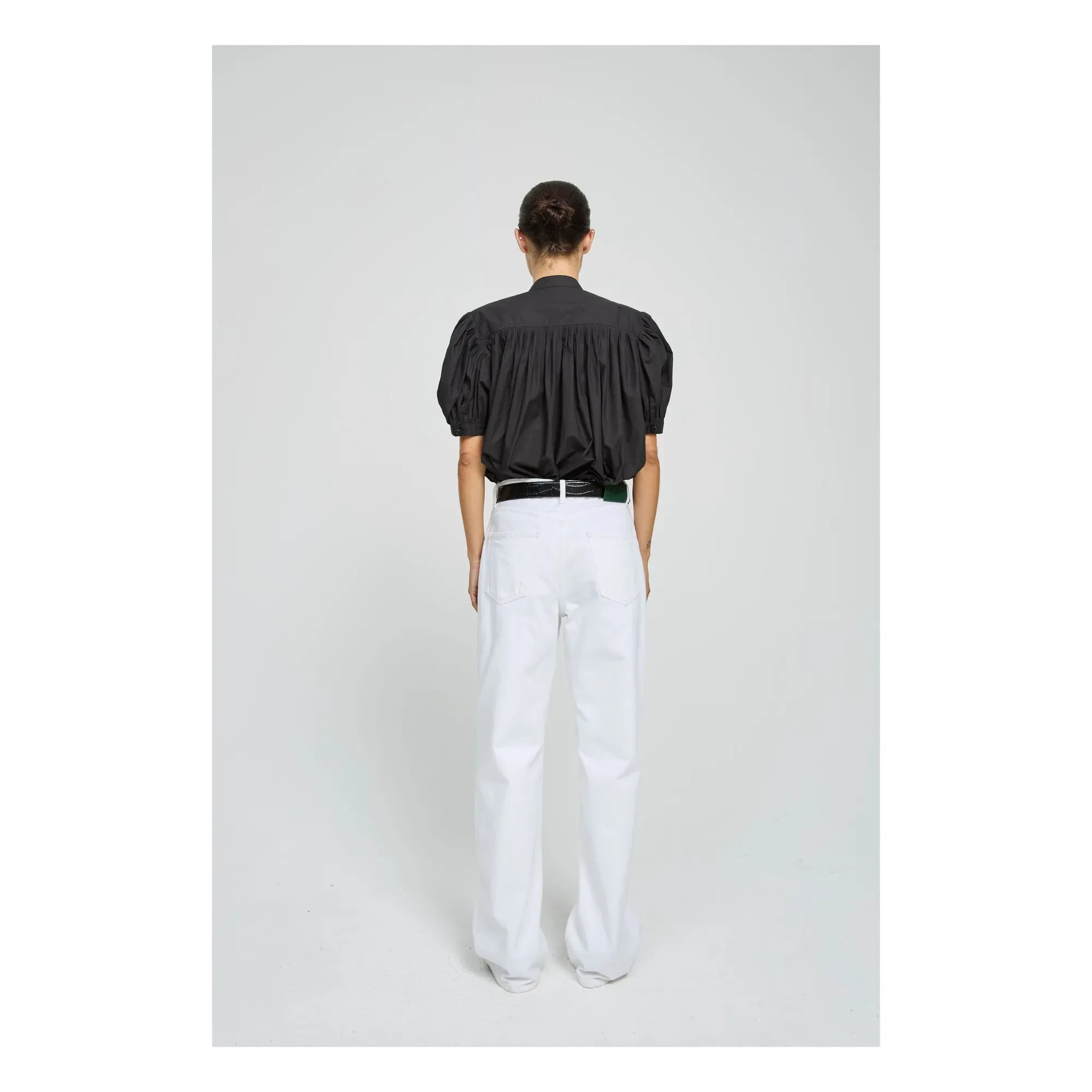 Laurence Bras - Ajmer Baumwollbluse | Schwarz