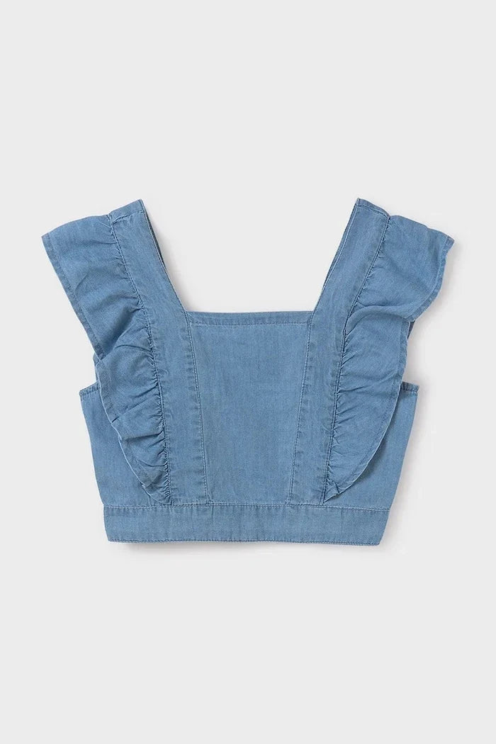Mayoral Denim Çocuk Bluz