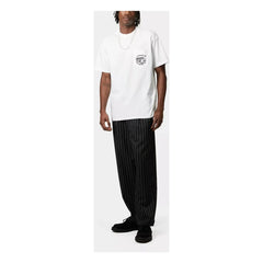 Carhartt WIP - T-Shirt aus Bio-Baumwolle mit Fragments-Tasche | Weiß