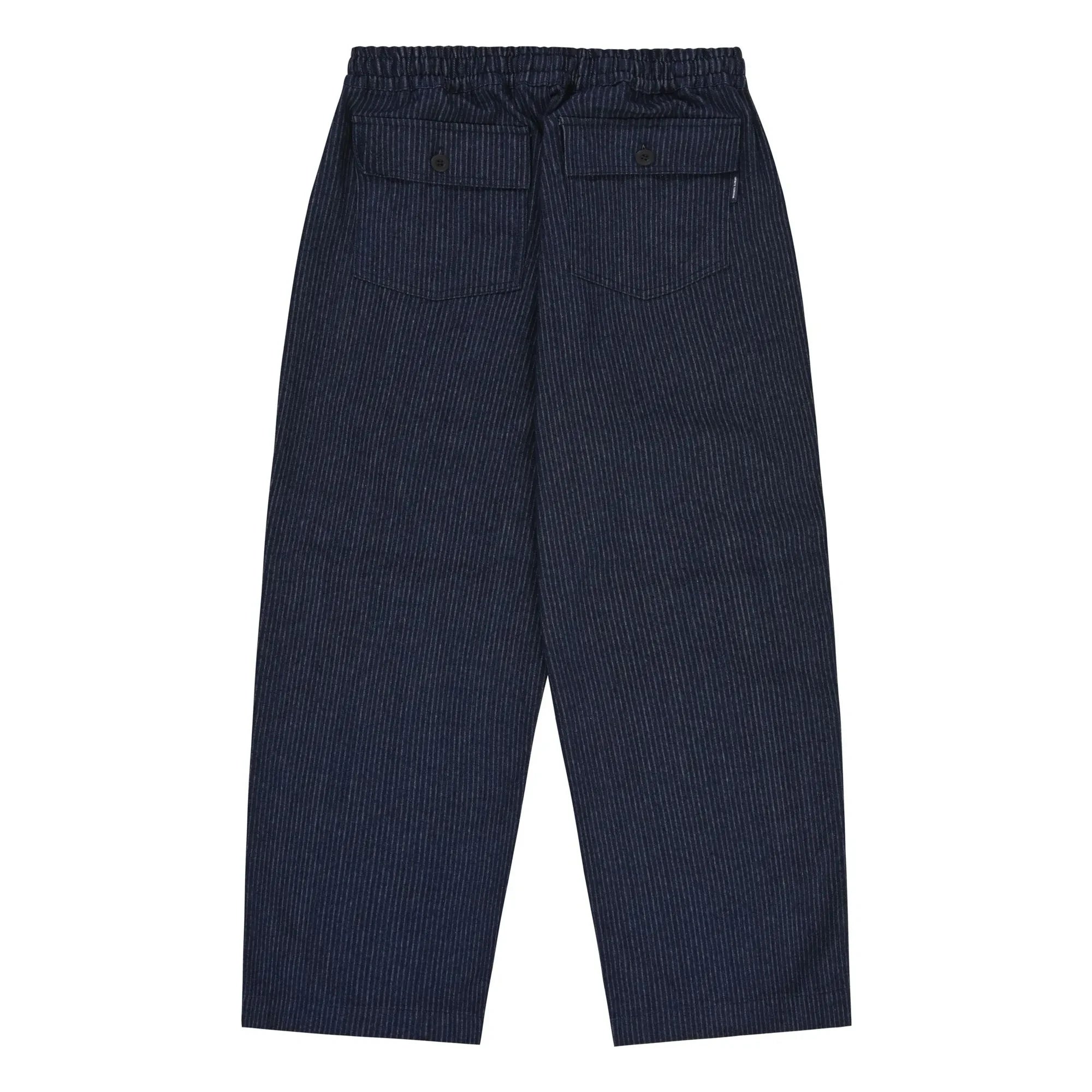 Kappy – Ermüdete Denim-Streifenhose | Indigo