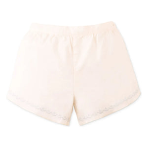 Gingersnaps - Sharpay Leinen-Oberteil und Shorts-Set | Ecru