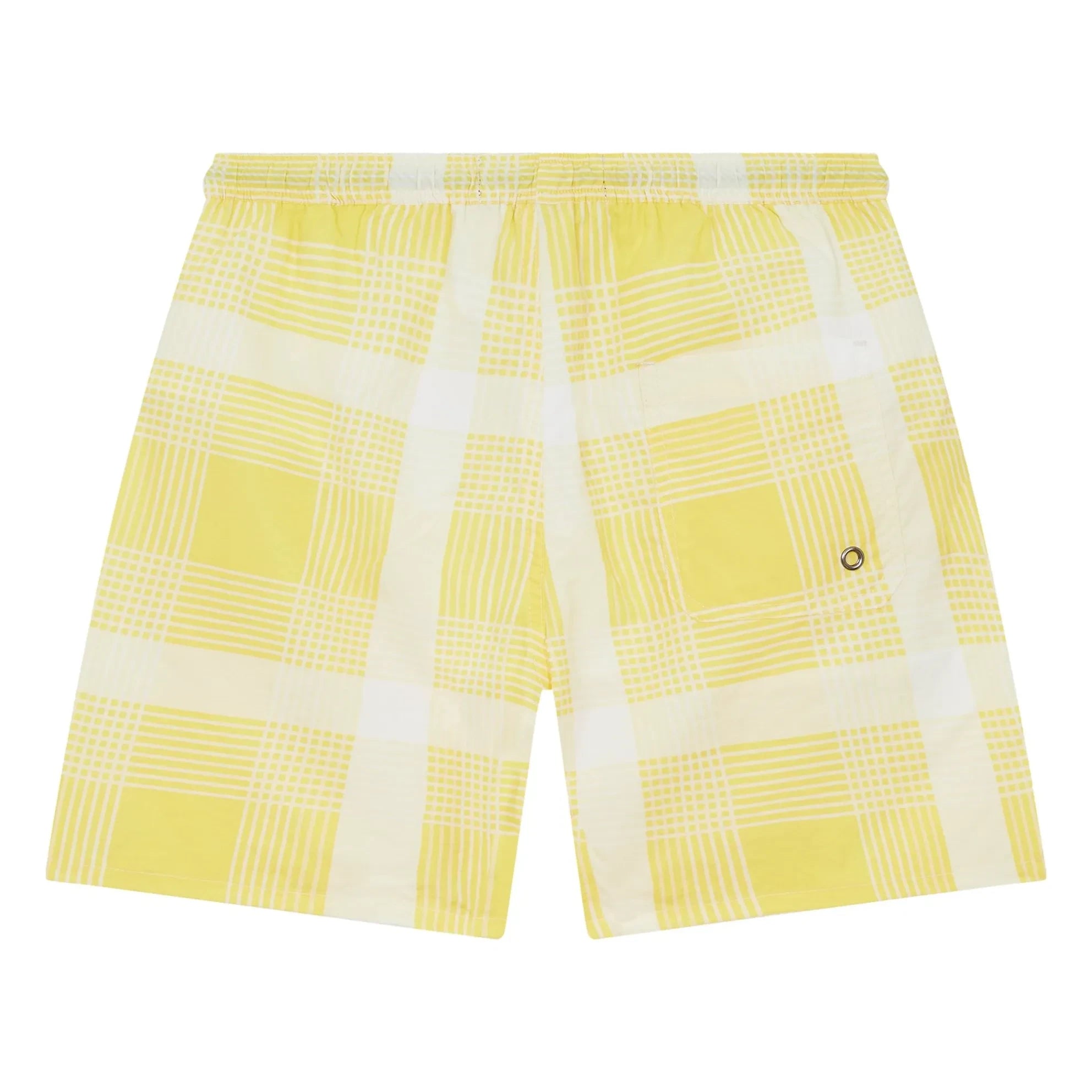 Finger in the nose - Freeboy Carreaux Badeshorts | Blassgelb