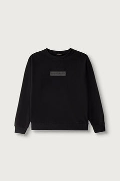 Çocuk pamuklu sweatshirt B-NEW BOX LOGO C W
