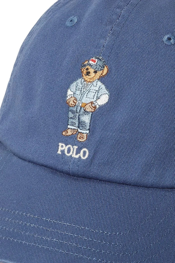 Polo Ralph Lauren kadın pamuklu siperlikli şapka