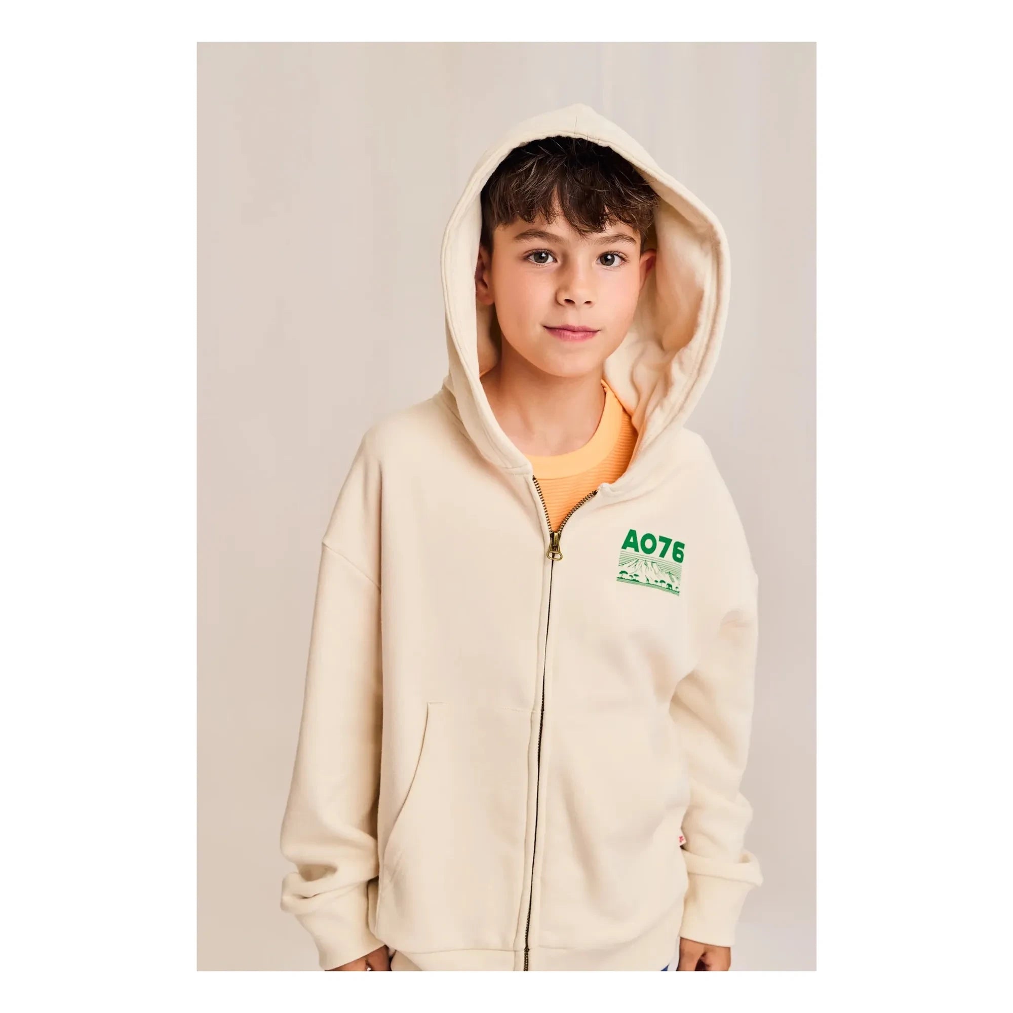 AO76 – Eldo Sweatshirt aus recycelter Faser | Ecru