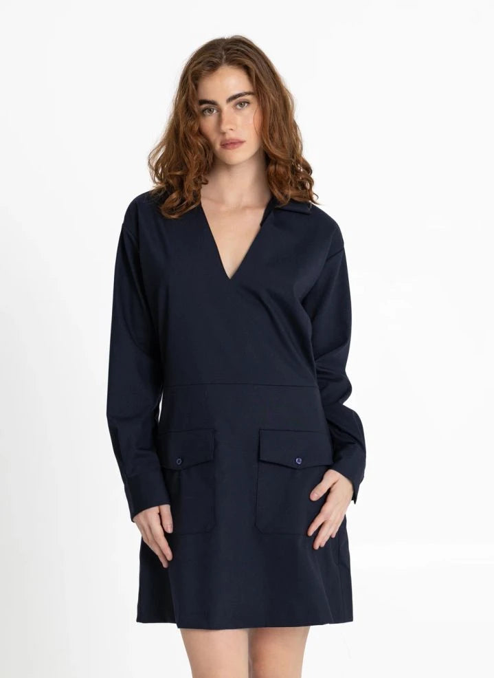 Smallable Woman - Amel Wollkleid | Dunkelblau