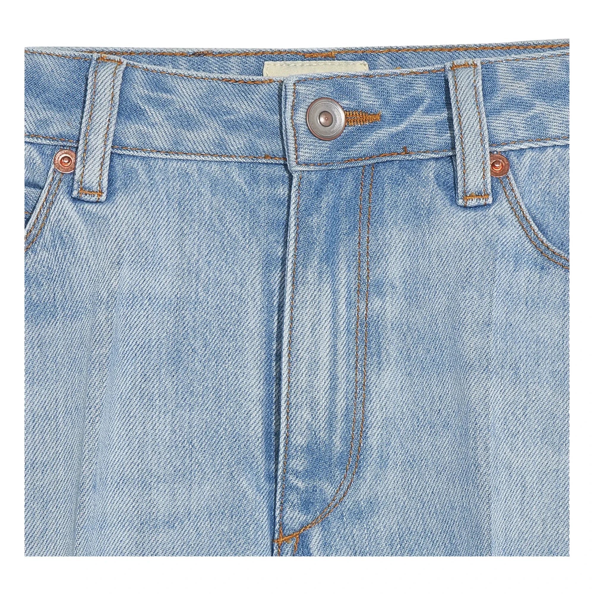 Bellerose - Jean Wide Leg Gardenia | Gebleichter Denim