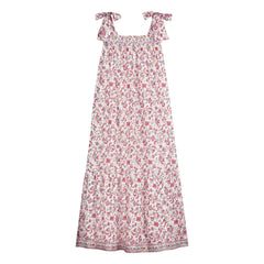 Louise Misha - Marcelette Kleid aus Bio-Baumwolle | Pink