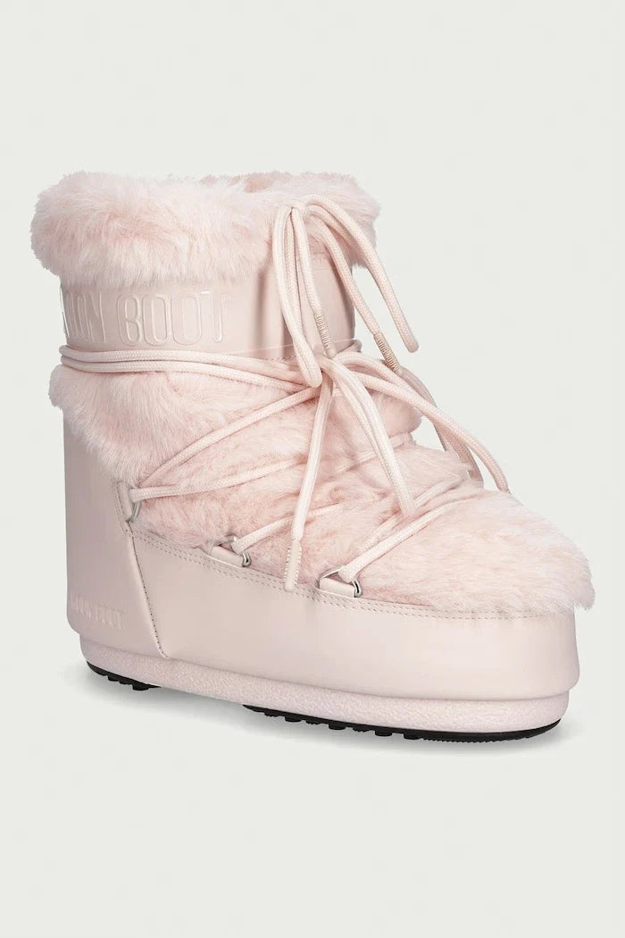 Moon Boot MB ICON LOW FAUX FUR kadın aprèski
