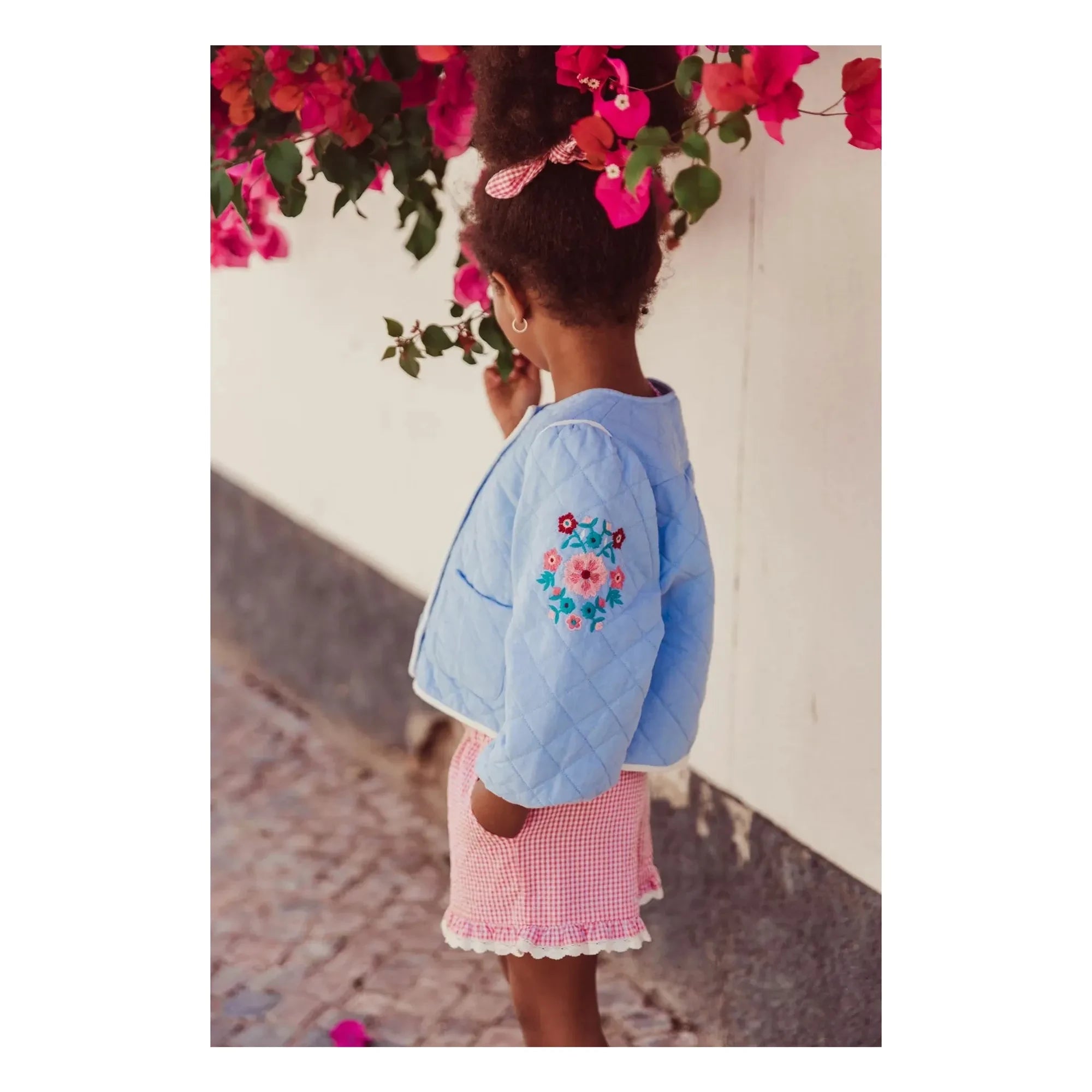 Louise Misha - Joulia Bio-Baumwoll-Jacke | Hellblau