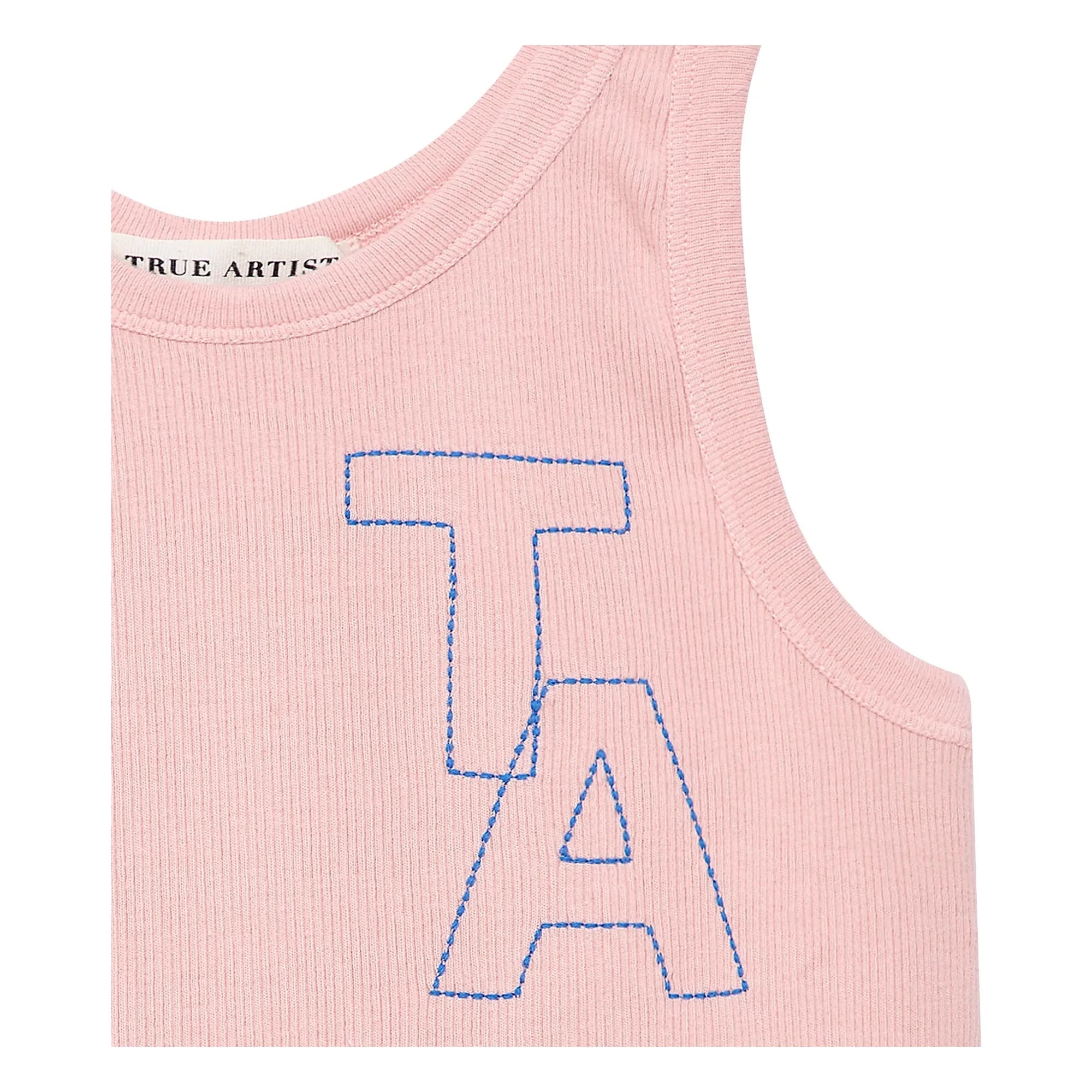 True Artist - Geripptes Camisole-Top Nr. 20 | Blasses Rosa