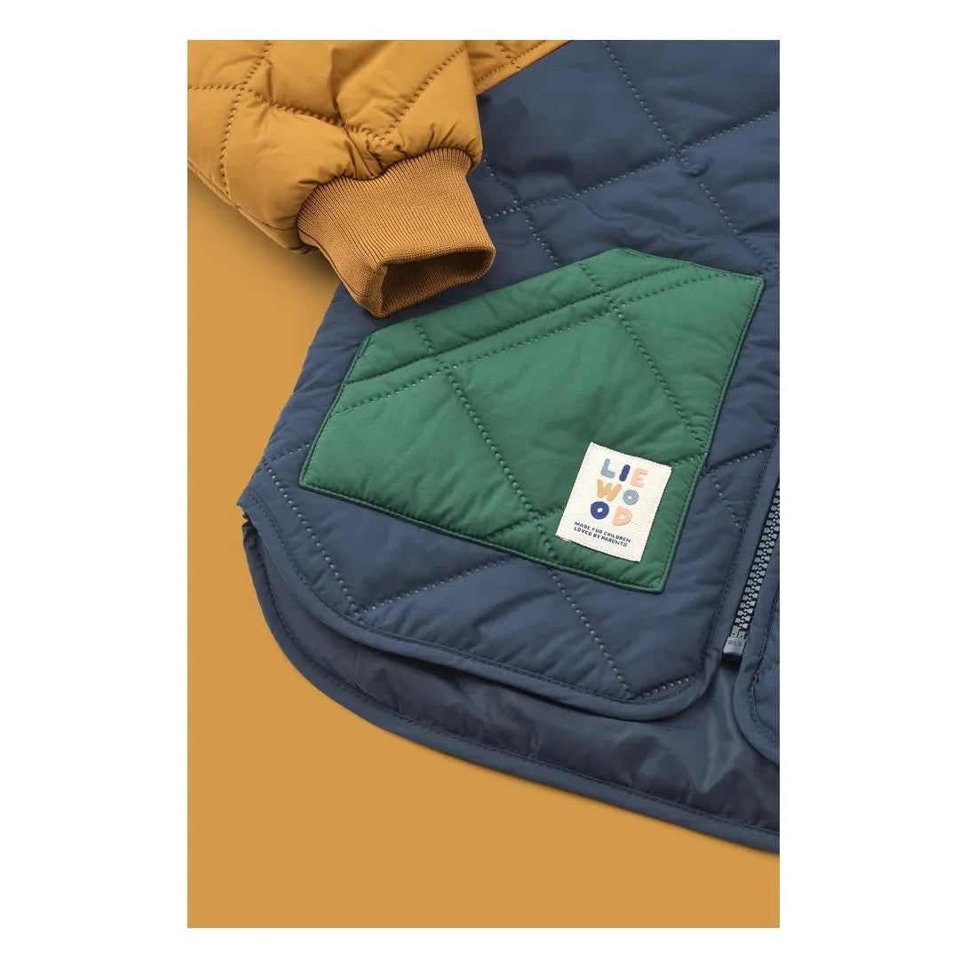 Liewood - Zella Thermo-Set aus %100 recycelten Fasern | Nachtblau