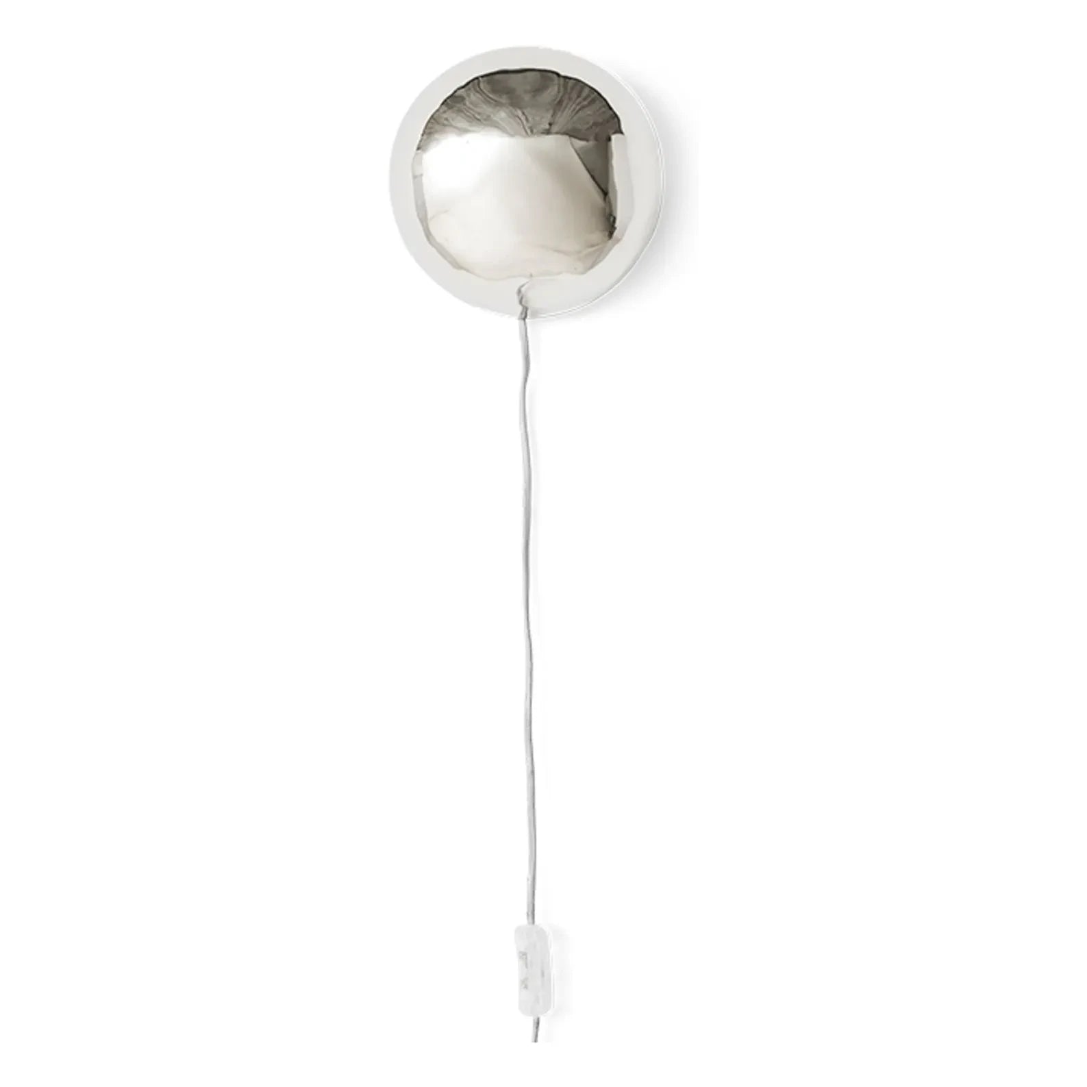 HKliving - Orb Wandlampe | Chrom