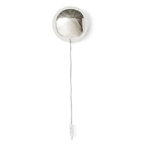HKliving - Orb Wandlampe | Chrom