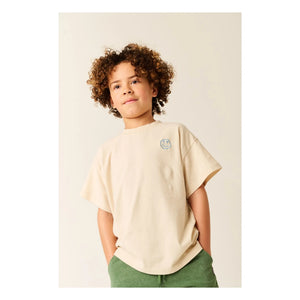 Tumble N'Dry – Paradise Islands Oversize T-Shirt aus Bio-Baumwolle | Ecru