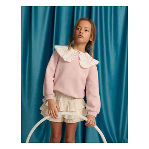 Gingersnaps - Benedicta çıkarılabilir yakalı sweatshirt | Pembe