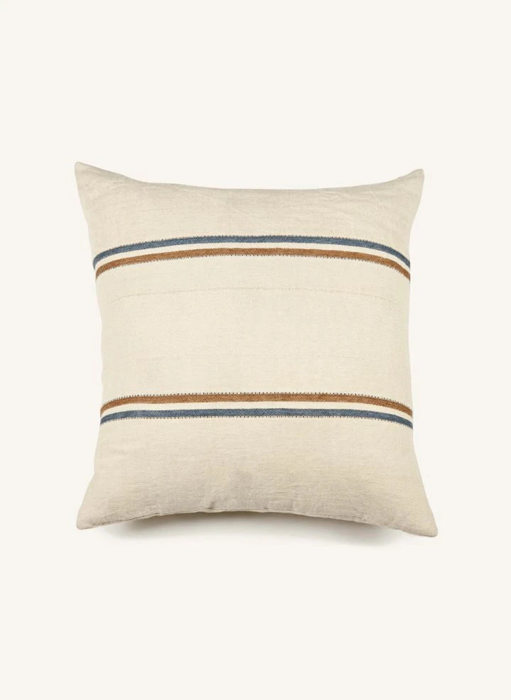 Libeco - Ecru Auburn Kissenbezug - 63 x 63 cm