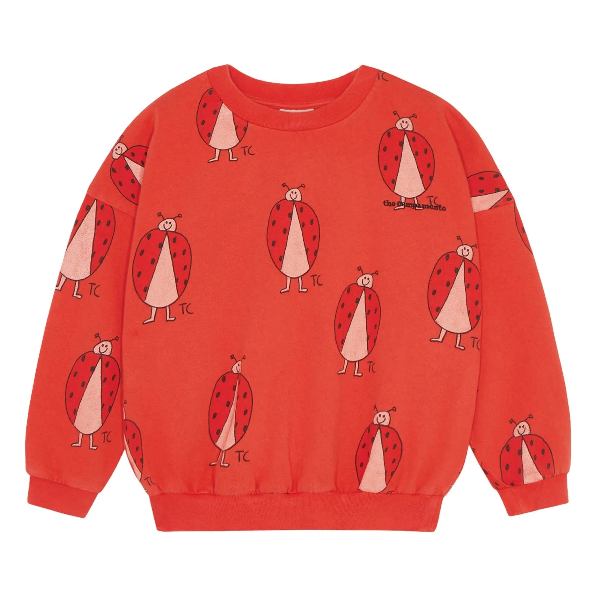 The Campamento - Marienkäfer Sweatshirt | Rot