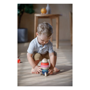 Plan Toys - Stapelbare Rakete Tendresse