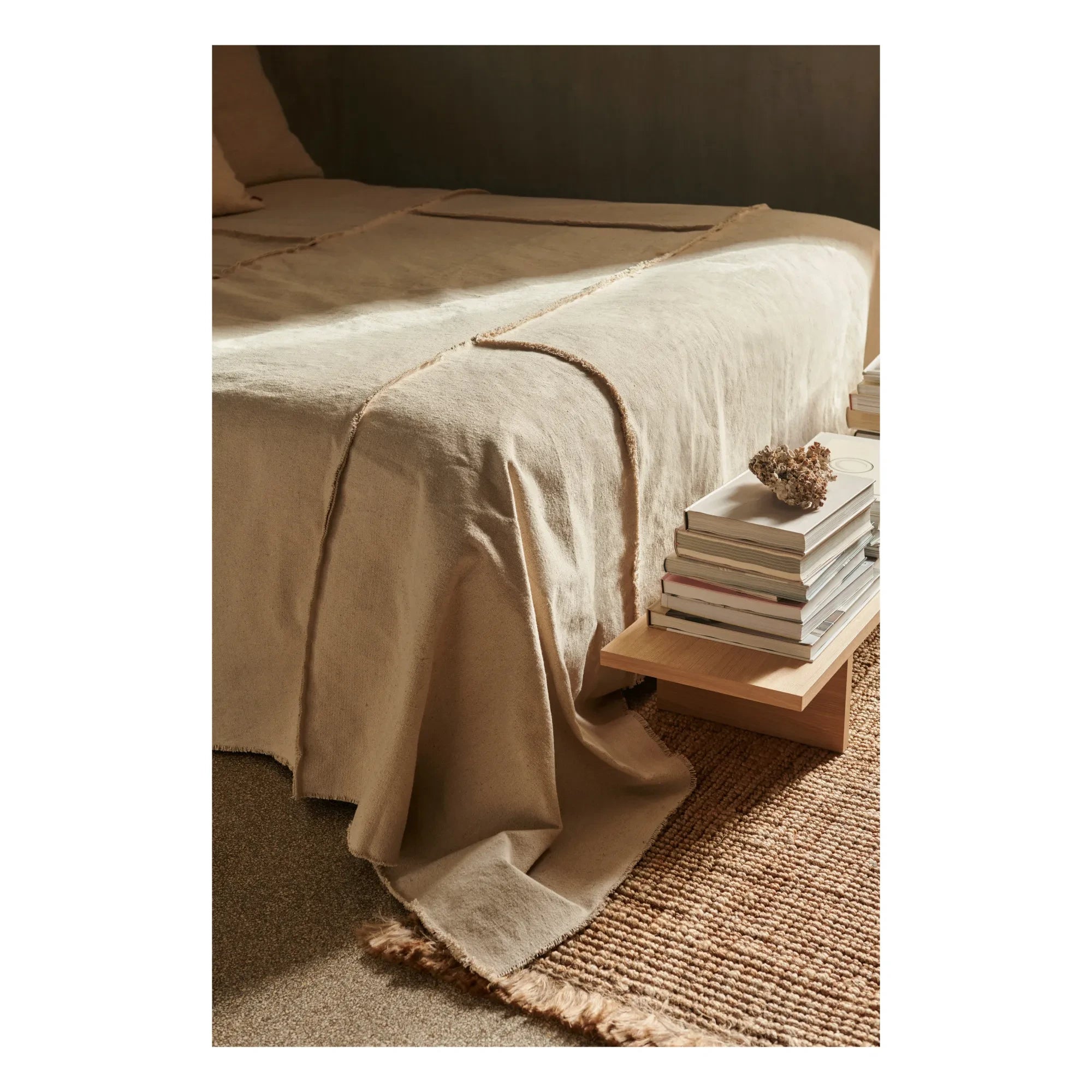 Ferm Living - Off-White Offset Tagesdecke