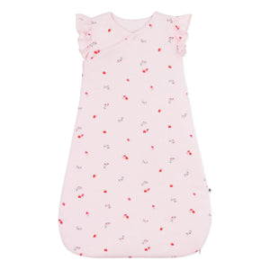 Petit Bateau – Schlafstrampler aus Bio-Baumwolle mit Blumenmuster | Rosa