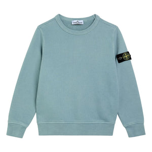 Stone Island - Logo-Sweatshirt | Hellblau